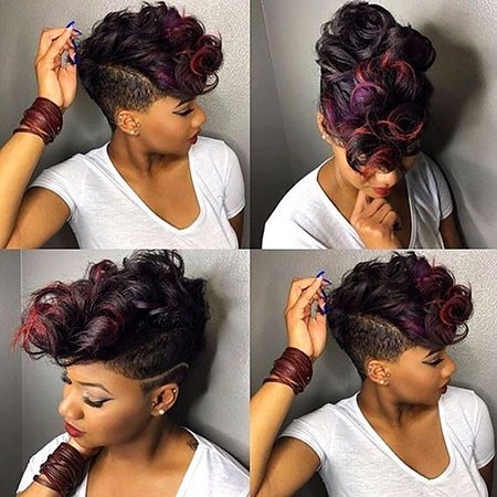 Bold Look with Red Highlights