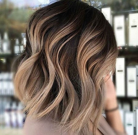 Brown Ombre Short Hair