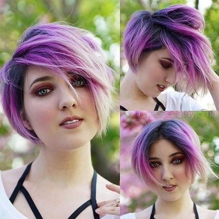 Cute Violet Hair