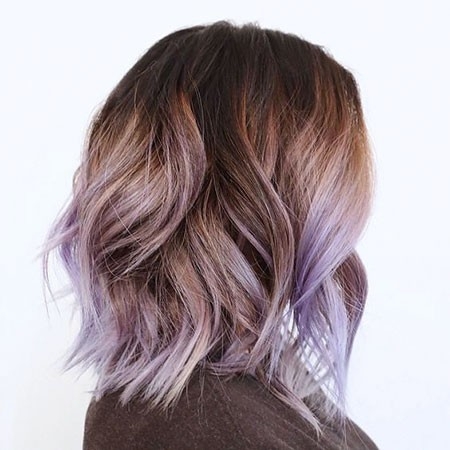 Lavender Ombre Hair