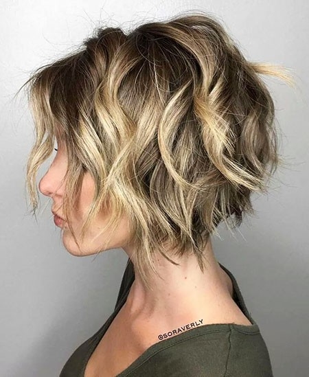 Messy Layered Hairstyle