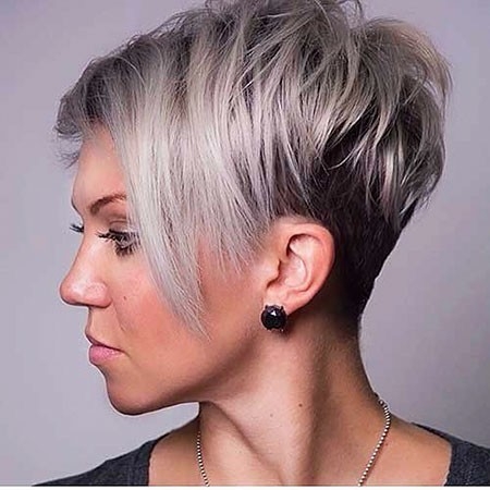 Short Hairtyles for Round Faces
