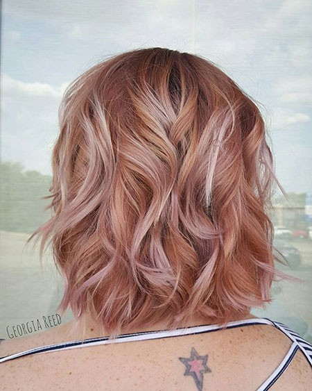 Rose Gold Hair Color  Summer