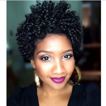 Short Natural Hairtyles for Black Women