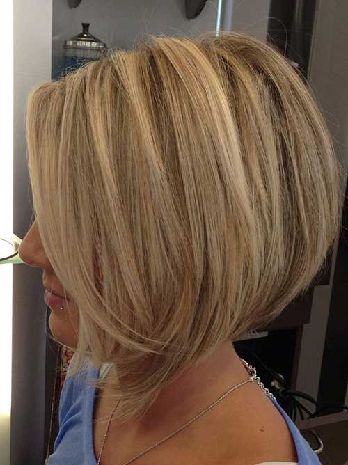 Blonde Bobed Hairstyle for Women
