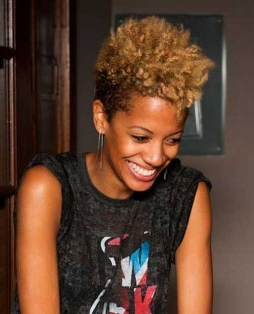 Short Natural Hairstyle for Black Women