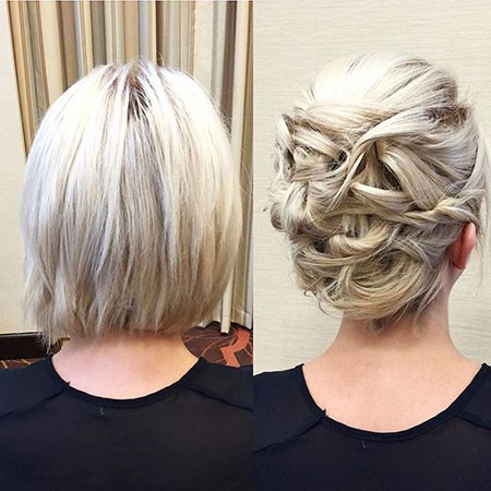Updo for Short Hairstyles