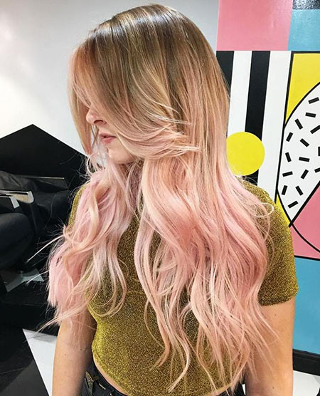 Pink and Blonde Ombre
