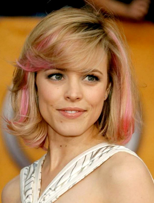 Pink-hair-streaks-blonde-hair
