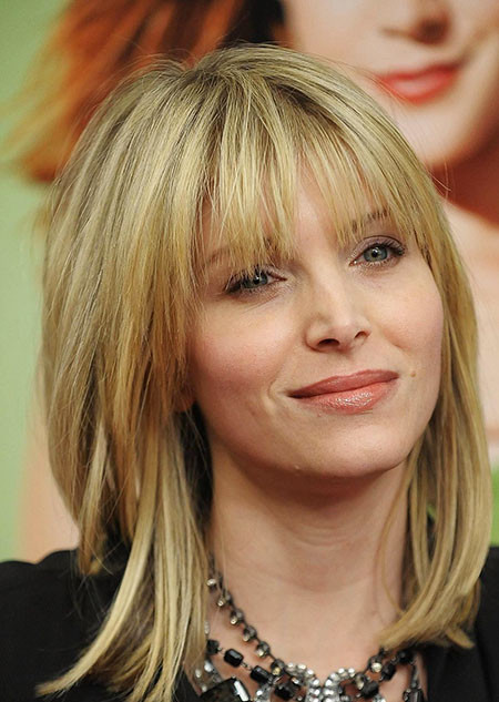 Short Hairstyle With Bangs For Women Over