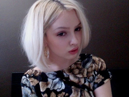 Short Platinum Blonde Hairstyles  www