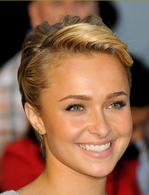 Short hair celebrity pictures