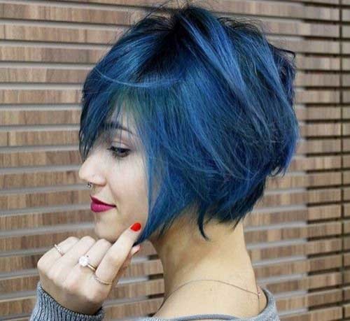 Blue Color Hair