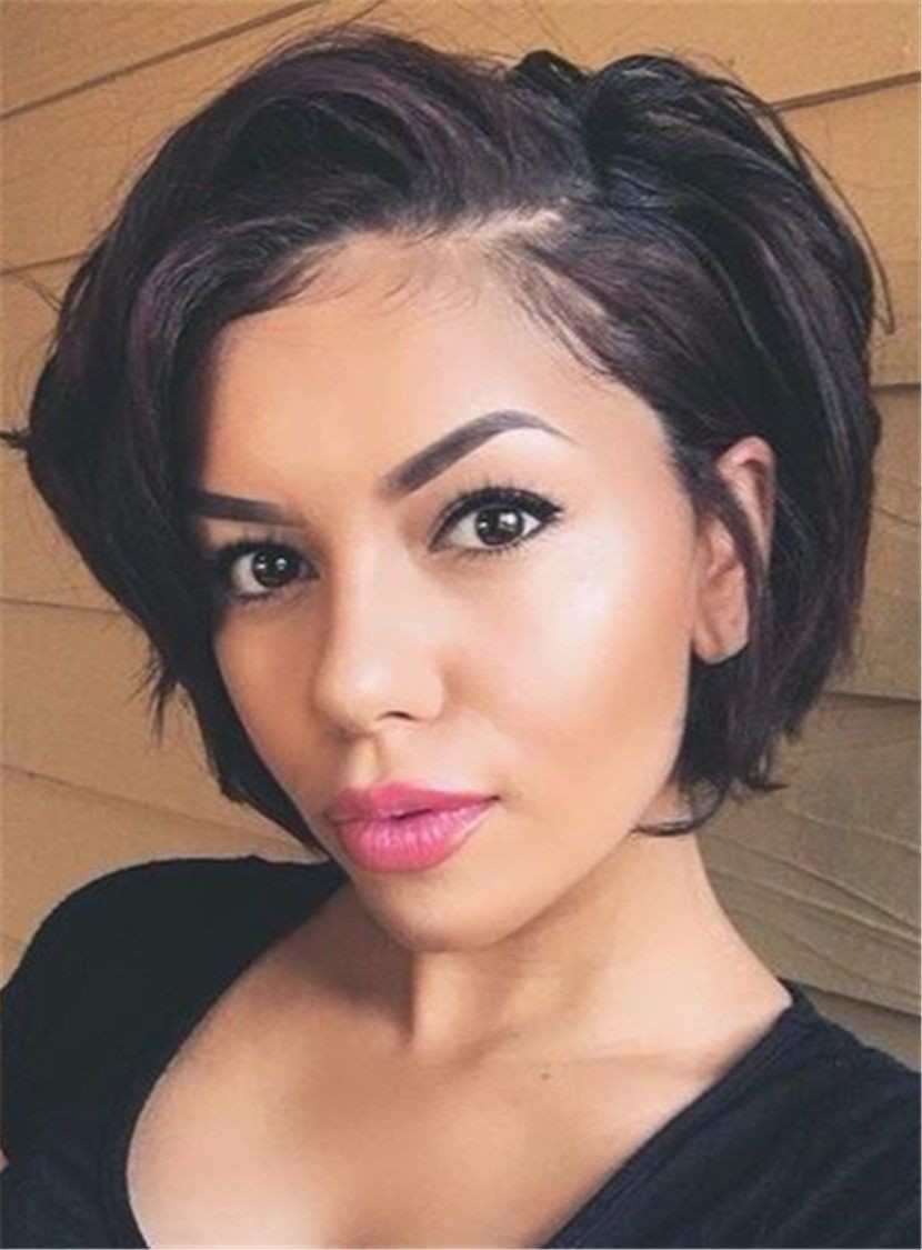 Side Swept Bob Hairstyle for Black Women