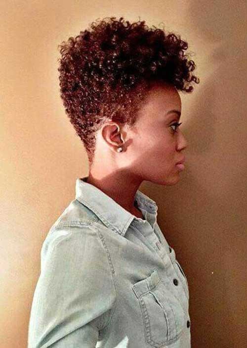 African American Women Haircut