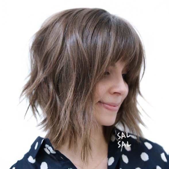 Shoulder length Bob with Layers www