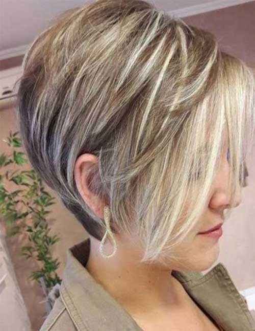Fine Hair Stacked Cut
