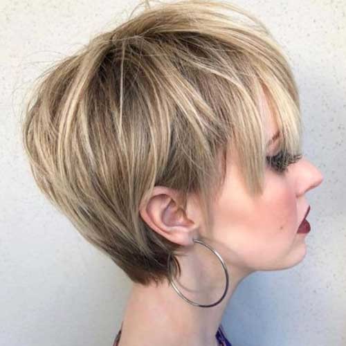 Long Pixie Cut for Fine Blonde Hair
