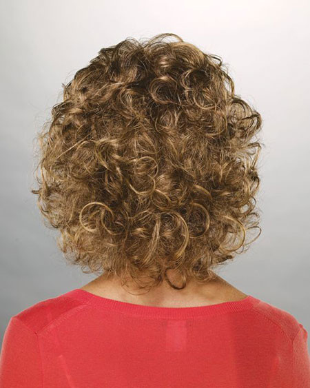 Mahogany Curly Bob Hair
