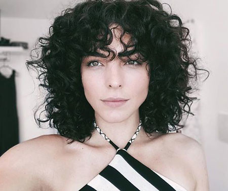 Short Hairstyle for Thick Curly Hair