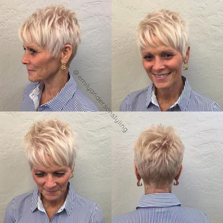 Short Hairstyles for Over