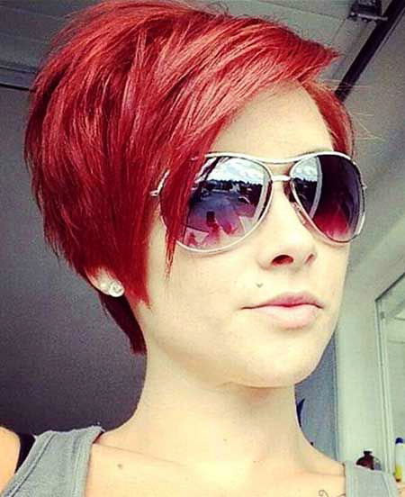 Short Red Hair Color