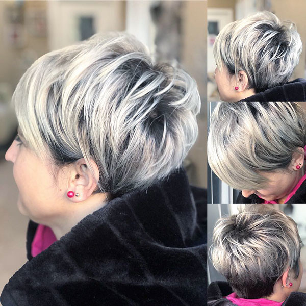 Silver Pixie Haircuts