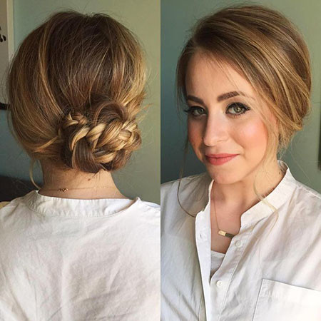 Updo for Thin Hair