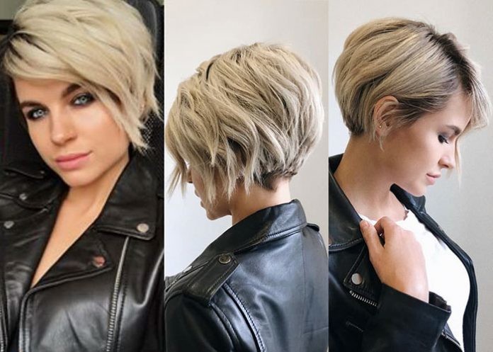 48 short layered hair with side bangs