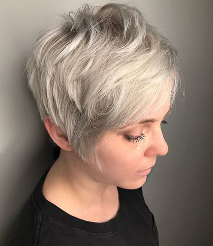 53 short layered hair with side bangs