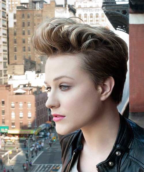 Evan Rachel Wood Pixie Hair Cut