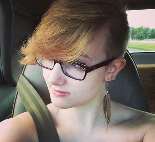 Hipster Style Long Pixie