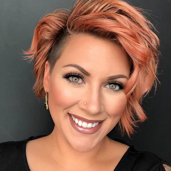 Pink Short Hair Color