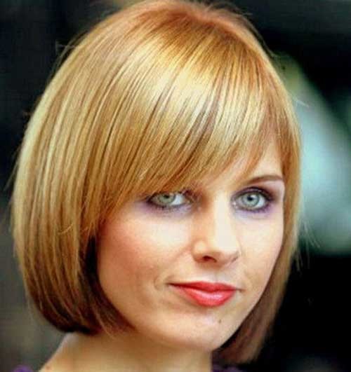 Short Straight Side Swept Hair for Fine Hairstyle Summer