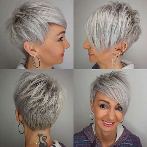 10 short pixie haircuts for older women
