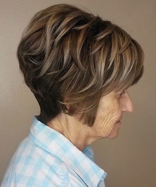Short Haircut for Older Women 1