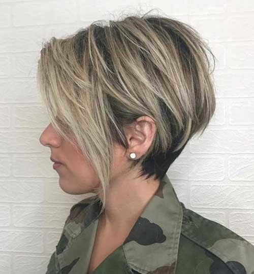 Straight Long Pixie Hairstyle