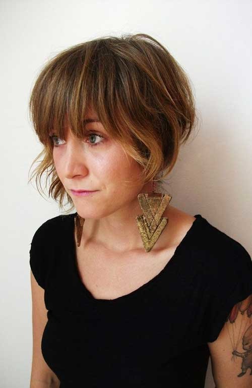 The Best Bob Cut with Thick Bangs