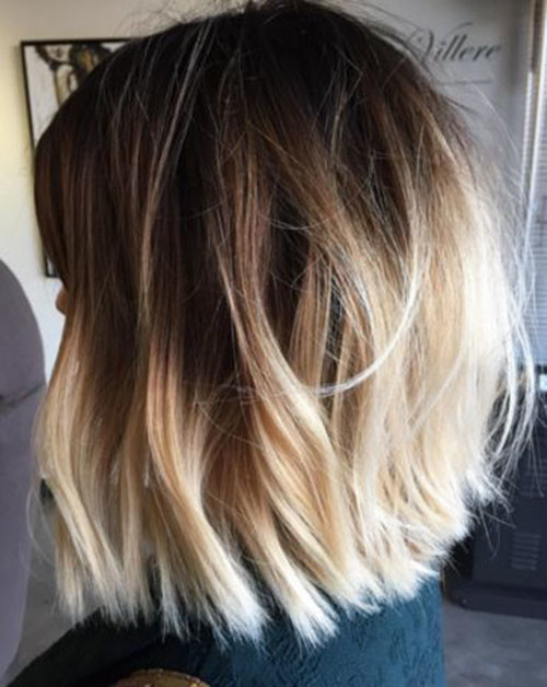 15 ombre brown to blonde short hair