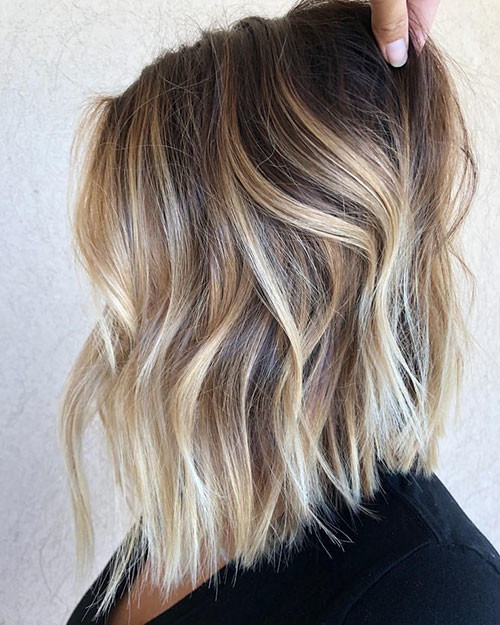 28 ombre brown to blonde short hair