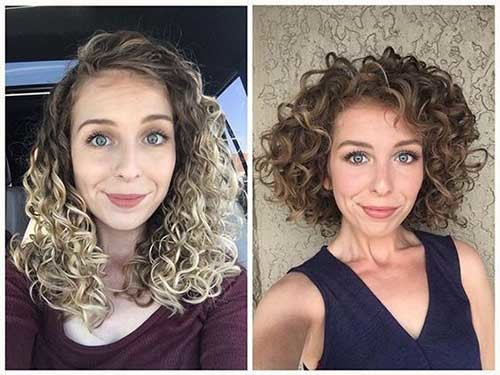 Amazing Before and After Curly Hair