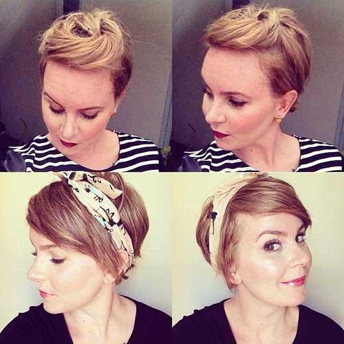 Cutest Blonde Long Pixie Style for Girls