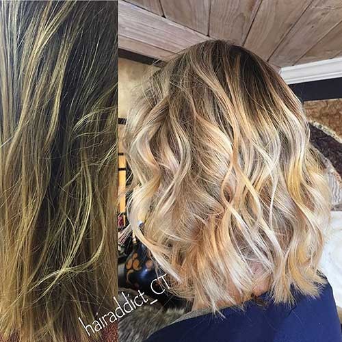 Gorgeous Bob Hair with Waves
