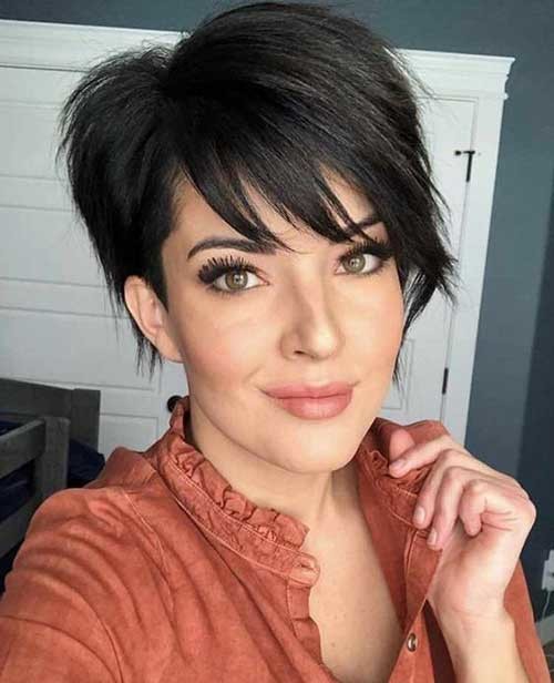 Long Layered Pixie