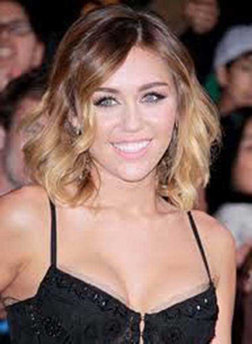 Miley Cyrus Short Hairstyle