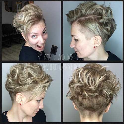 Pixie Cut with Long Hair on Top