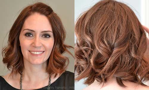 Short Hair with Wavy Ends