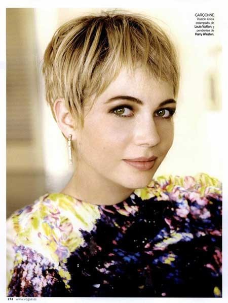 Short Straight Simple Pixie Style