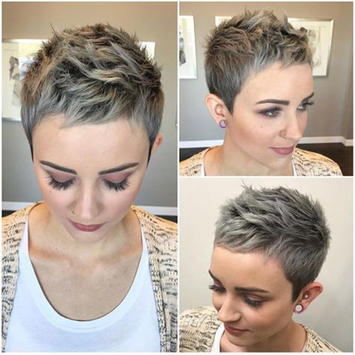 Very Short Pixie Hairstyle 2019