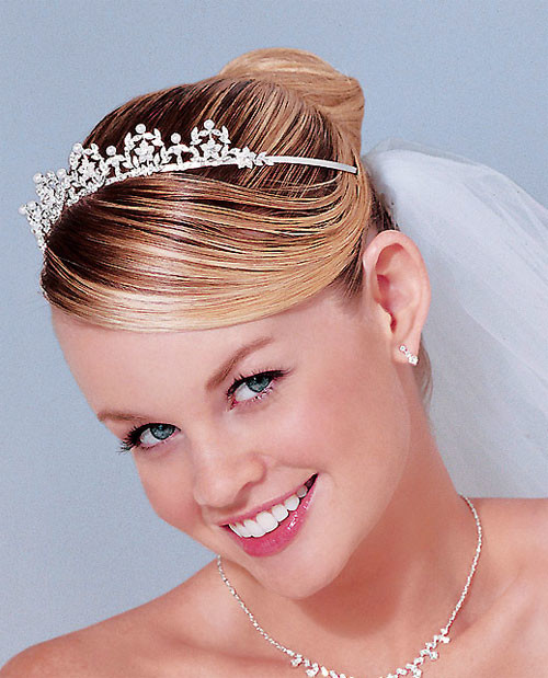 Wedding bridal hairstyles for short hair